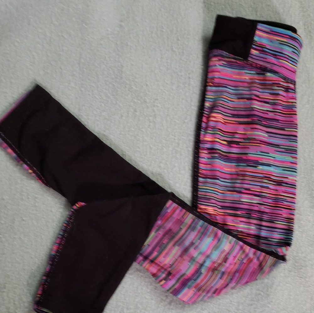 Champion Active black/rainbow leggings